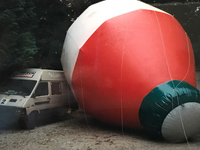 2x Inflatable balloon
