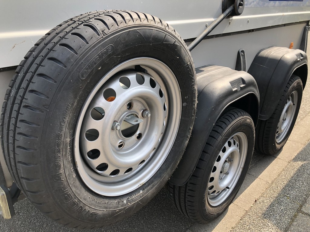 2.5m tandem axle Westfalia trailer