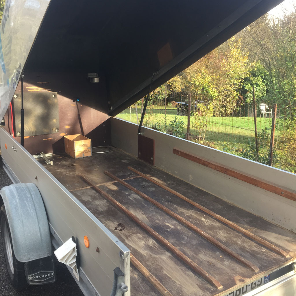 3.1m single axle Bockmann trailer