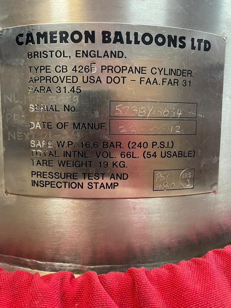 Cameron CB426 cylinder