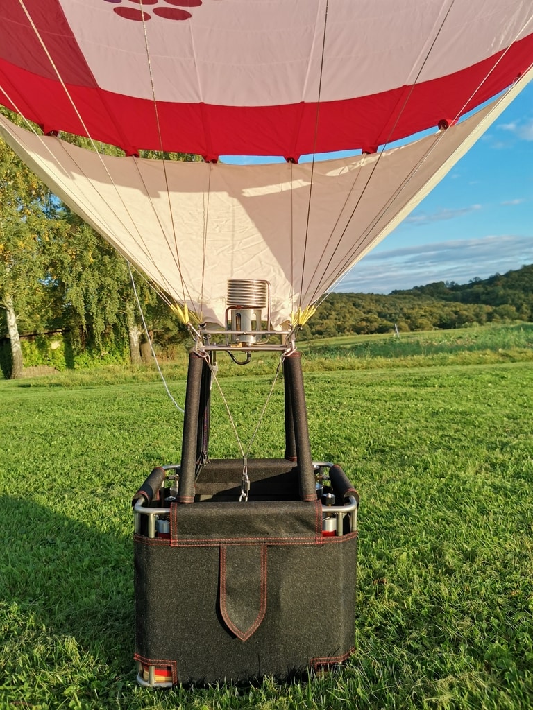 Complete 70m3 model balloon system