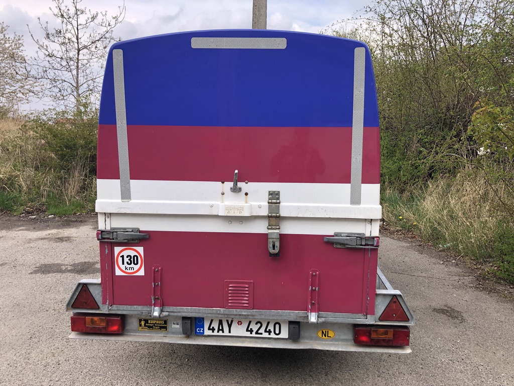 3.0m tandem axle Kuiphuis trailer