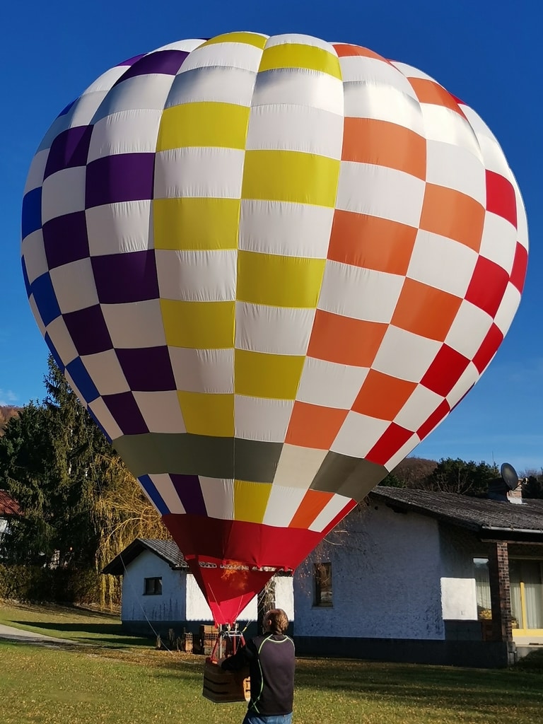 Complete 60m3 model balloon