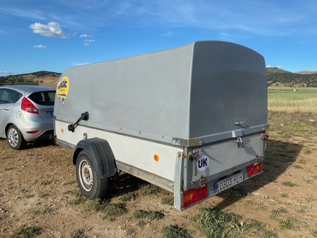 Westfalia 3.0m single axle trailer