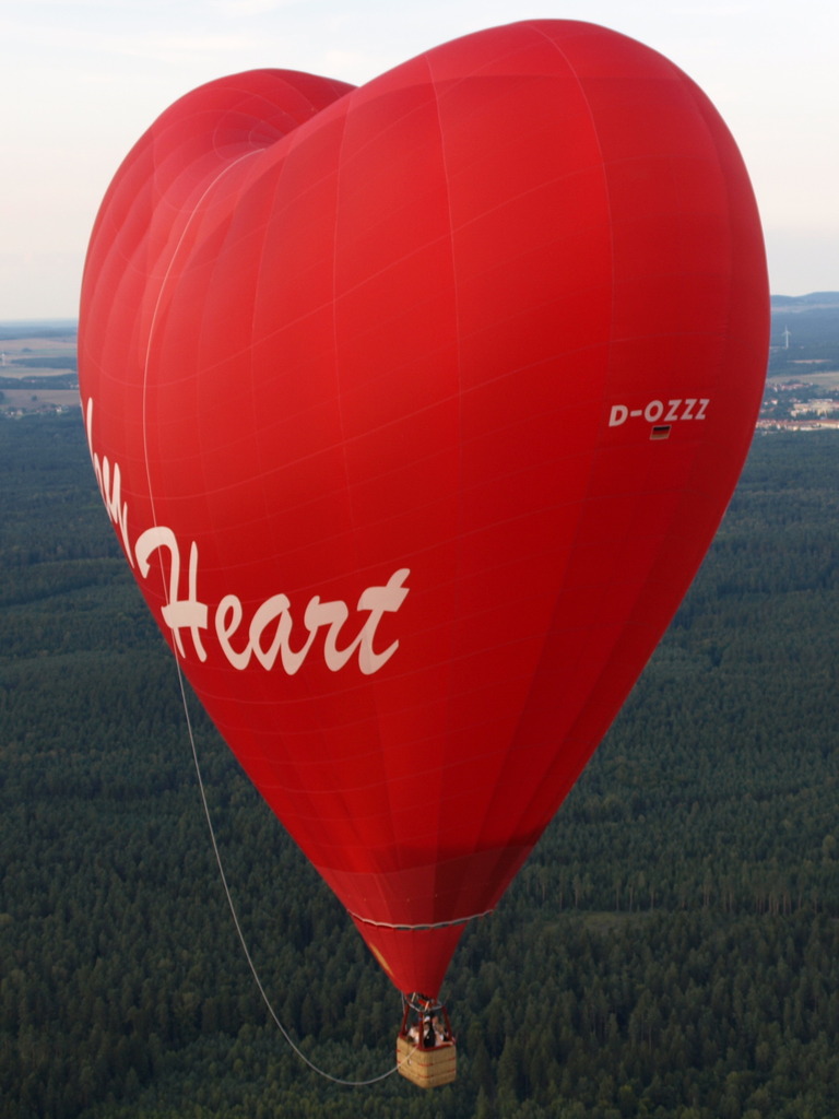 D-OZZZ Schroeder Fire Balloons G Sky Heart